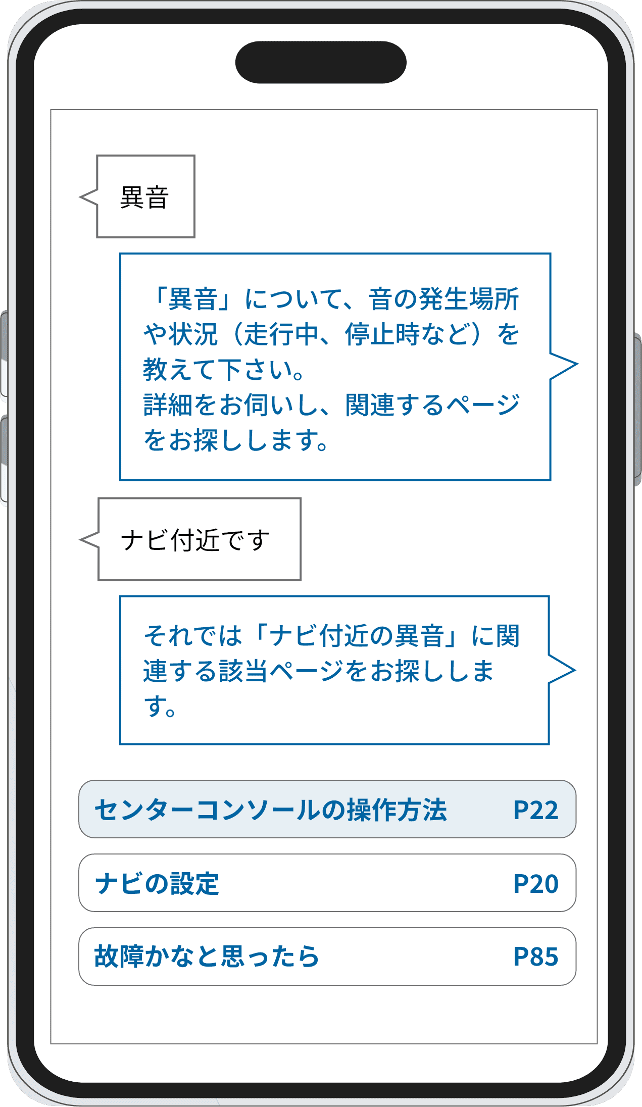 pagenavi使用例のスマホ画面